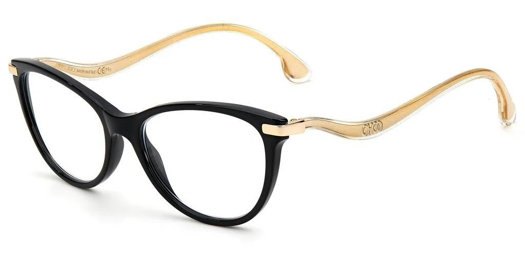 Jimmy Choo 258 Eyeglasses - Black - view 2
